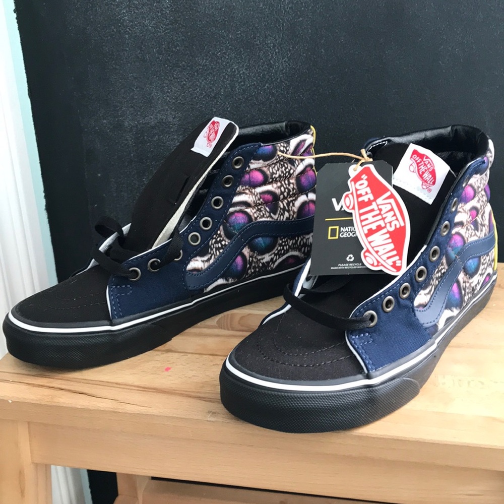 VANS x National Geographic Skate high shoes size 7